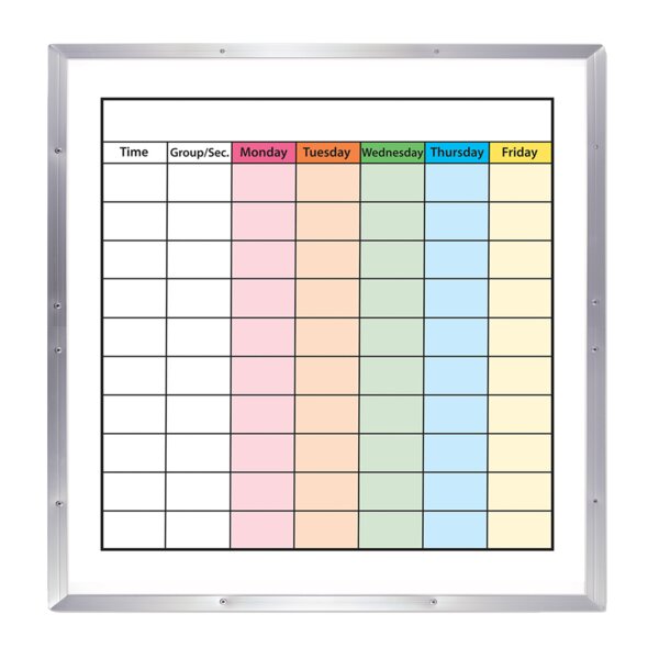 Geyer Instructional Products Tableau blanc effaçable à sec Class